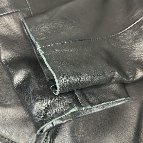 Remy Women’s Black Buttery Soft Leather Jacket Medium - Picture 12 of 12